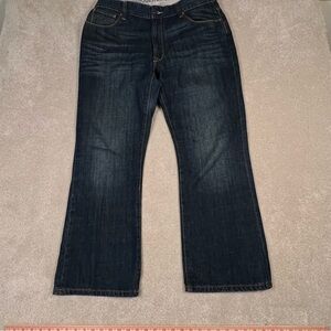Aigle Bootcut Denim‎ Jeans Organic Cotton Dark Wash 5 Pocket Men's 36/30